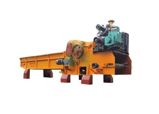 China Da máquina de madeira do triturador da retalhadora da madeira tipo integrado móvel capacidade grande fornecedor