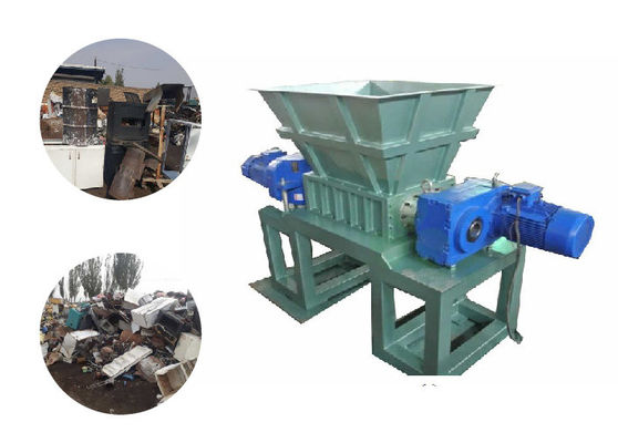 China Máquina industrial da retalhadora do cartão do eixo dobro/máquina triturador do cartão de 18 toneladas fornecedor
