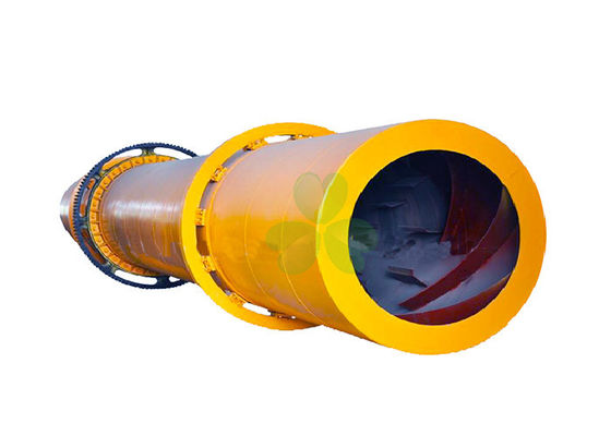 China Secador giratório da biomassa pequena amarela da eficiência elevada da máquina do secador de cilindro giratório da cor fornecedor