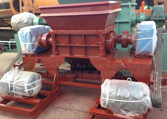 China Retalhadora industrial do pneu de borracha da máquina da retalhadora do eixo gêmeo 2,5 toneladas de capacidade fornecedor